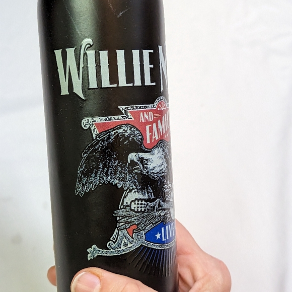 Willie Nelson N27 Beverage Bottle With twist off Cap - Picture 3 of 10